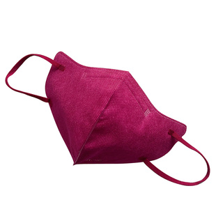 复古高级感酒红色防护口罩高颜值成人一次性立体95级显白显脸小秋