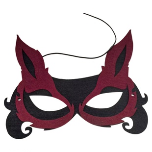 2025万圣节装饰女黑色蕾丝花朵半脸面具假面舞会装扮道具眼罩半脸