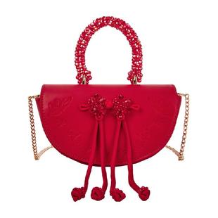 巴拉巴拉儿童包包女童休闲包新中式国风半圆精致外出