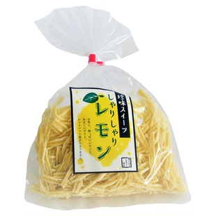 筑地市场 人气柠檬鱿鱼丝 柠檬夹心鱿鱼条