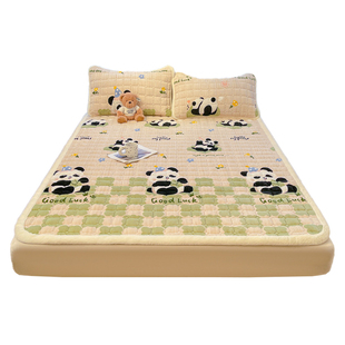 加厚牛奶绒床垫褥子软垫家用租房宿舍铺垫被冬季加绒毛毯铺底床褥