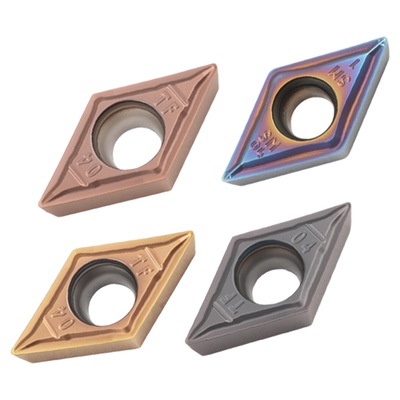 硬料不锈钢七彩刀粒菱形DCMT11