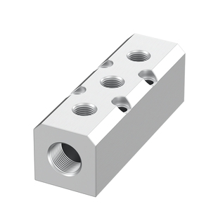 铝合金气动多管路分气排分气块气路分配器气管接头气排阀分流器