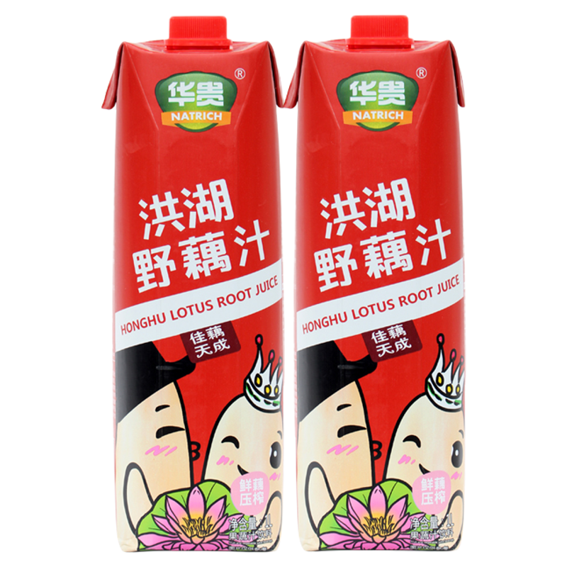 华贵洪湖野莲汁莲藕汁植物蛋白