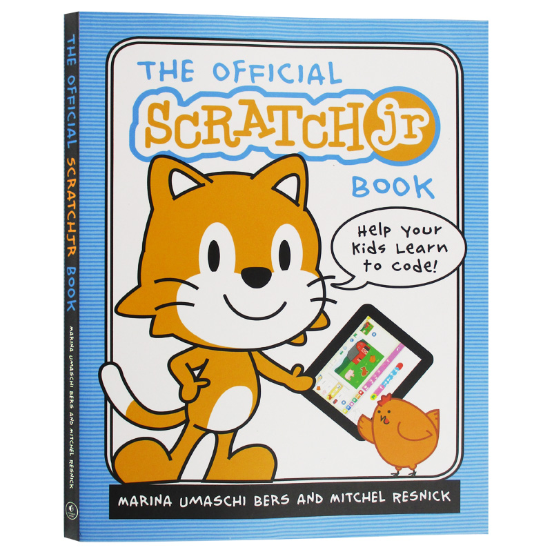 动手玩转ScratchJr编程 The Official Scratchjr Book STEAM创新教育指南 英文原版儿童趣味编程 进口英语书籍