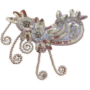 新款开场舞蹈头饰广场舞秧歌表演演出头花古典民族舞台跳舞现代女