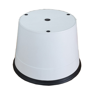 VSS梯凳家用登高凳橱柜整理垫脚凳可移动脚踏凳塑料圆凳儿童凳子