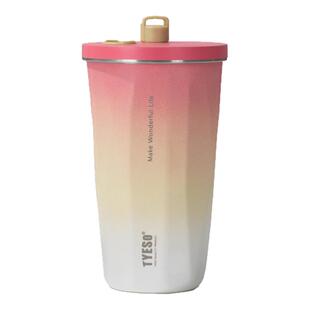 可爱提手魔师随行饮料硅胶带大号保温杯套奶女生简约冰霸杯子