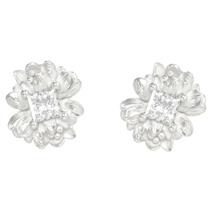 Mouhooland/暮后之地新艺术系列花簇耳钉925银针耳饰小众设计情侣