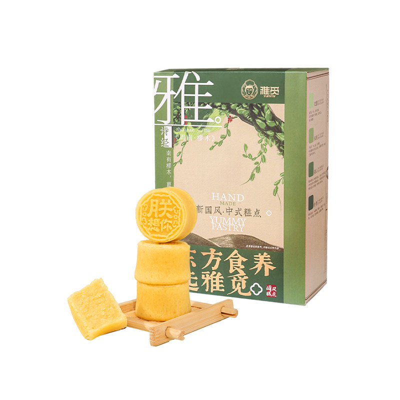 雅觅海藻糖绿豆糕200g