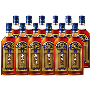 石库门 上海老酒蓝牌1号 上海黄酒 糯米加饭黄酒500ml*12瓶整箱装