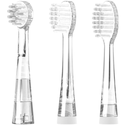 萌瑟适配KUB可优比儿童电动牙刷头S201/KD01替换婴幼儿软毛