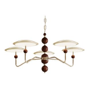 设计感法式复古中古风星轨飞碟客厅吊灯现代简约灯具餐厅卧室主灯