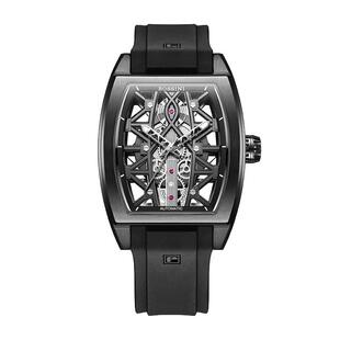 罗西尼旗舰店手表男全镂空运动夜光防水男士自动机械腕表121457