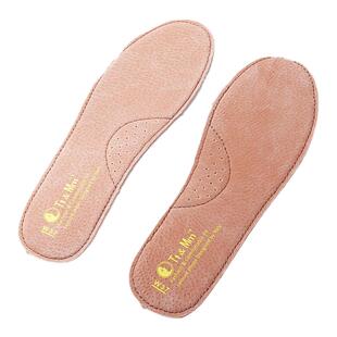 汤姆斯专用吸汗不掉色鞋垫不臭脚海波丽软底猪皮鞋垫男款