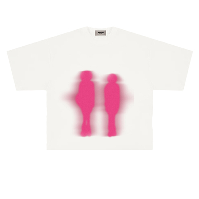 Graffiti pattern 260克重磅纯棉！创意抽象印花复古高街圆领t恤