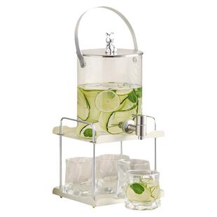 耐高温玻璃水具套装冷水壶带龙头水杯家用套装大容量凉水壶饮料桶