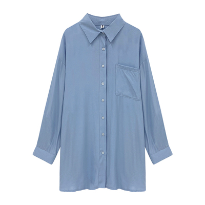 宽松显瘦百搭打底衫复古外套法式