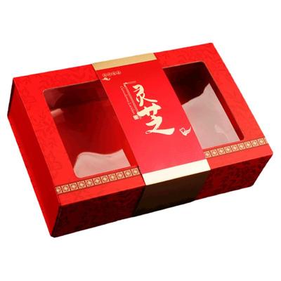 红色通用折叠盒羊肚海参鱼胶