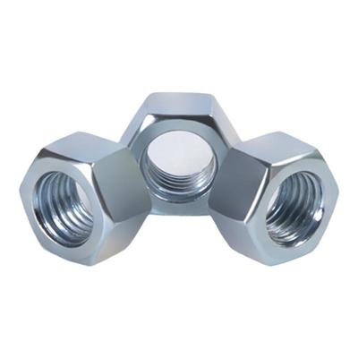 镀锌六角薄螺母GB6172细牙GB6173