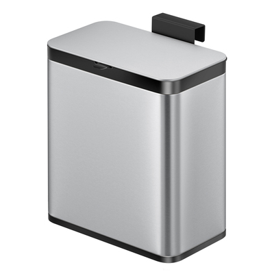 EKO家用免打孔方形壁挂厨余桶7L