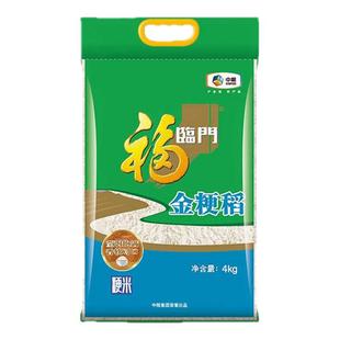 中粮福临门东北大米金粳稻4kg中粮米业出品粳米正品官方旗舰店
