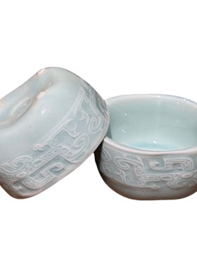 中国非遗「龙鼎方圆杯」