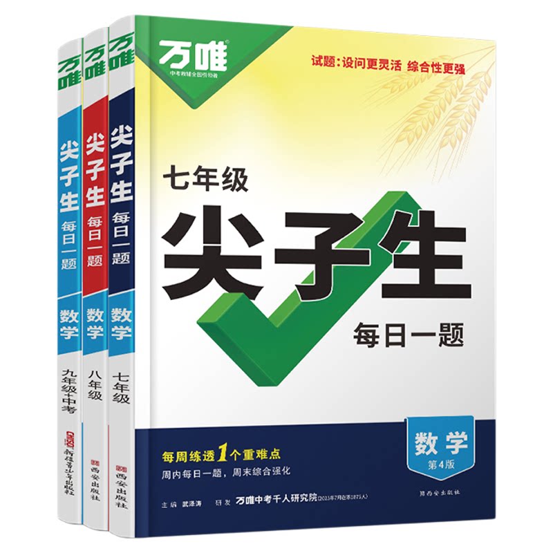 正版!当天发!尖子生七年级数学