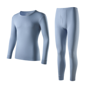 都市丽人纯棉秋衣秋裤男士套装2025款全棉毛衫青少年打底保暖内衣