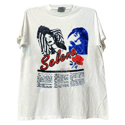 SelenaQuintanilla甜酷印花短袖