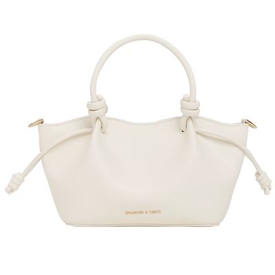 [情人节礼物]CHARLES&KEITH女包CK2-30782804手提菜篮子包托特包