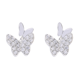 适用华为freeclip2耳夹耳机钻扣可盖蝴蝶耳夹扣配饰蓝牙装饰耳饰