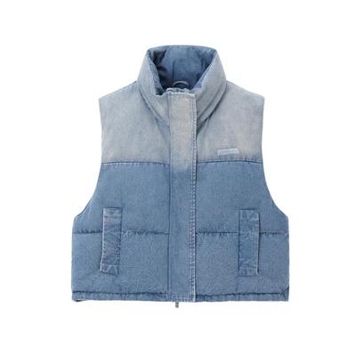 REVAN芮范设计师款质感渐变色羽绒服马甲RM90505064