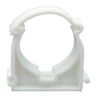 PVC给水管扣卡20 25 32 可枪打拼装迫码带盖排卡管卡电线全包带扣