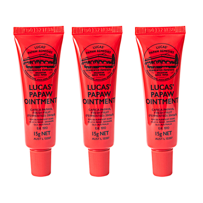 澳洲LUCAS木瓜膏唇膏护臀膏15g*3
