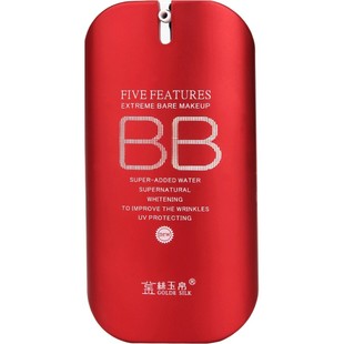 金丝玉帛精纯矿物红bb霜粉底液控油持久不脱妆遮暇隔离防水汗保湿
