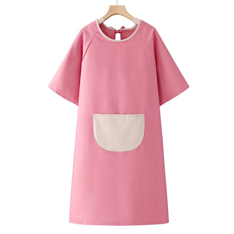 咖啡店围裙定制logo印字工作服女