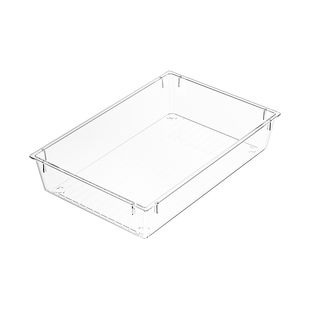 抽屉收纳分隔盒透明桌面内置整理神器工位厨房化妆品首饰零食盒子