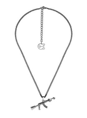 和猫反战做旧和平项链毛衣链男女