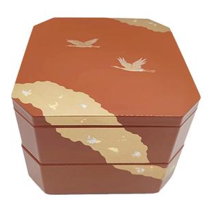 日本进口山中非遗漆器首饰盒收纳大漆食盒结婚精致轻奢高档日式