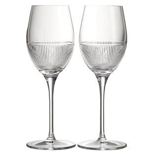 wedgwood威基伍德光韵系列香槟杯2件装葡萄酒杯平底杯送礼高档