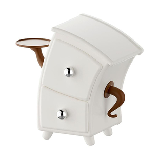 稀奇古怪的桌面抽屉收纳盒玄关遥控钥匙小杂物盒子塑料工位整理盒