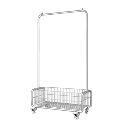 家用转角衣帽架ins风落地移动