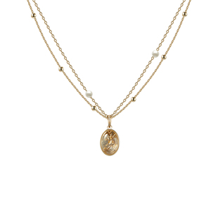 Riotlily/艾特里里×大英博物馆战马系列项链新年礼物百搭吊坠