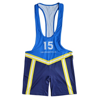 D.M男士连体衣运动摔跤骑行性感