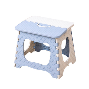 折叠板凳家用换鞋凳塑料小凳子户外便携椅子马扎手提式火车矮凳