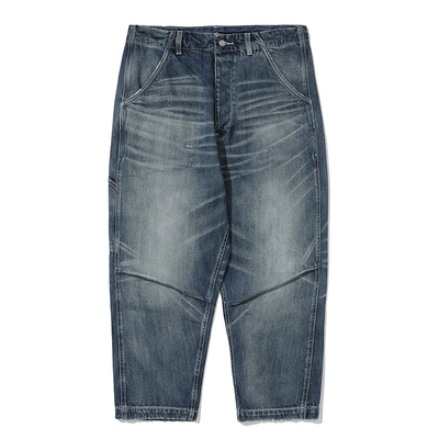 TIRES 23SS 日产复古垮牛仔长裤 水洗日系工装廓形单宁非NBHD