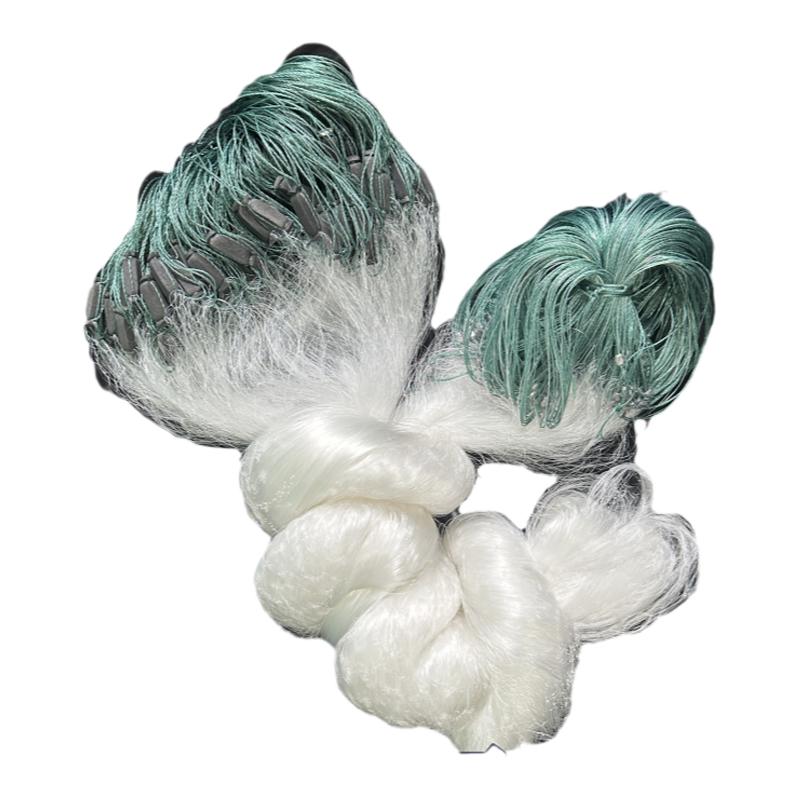 经典三层细柔丝渔网粘网沉网好网