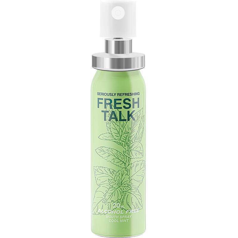 fresh talk口喷英国进口口气清新剂异味便携接吻神器除口臭男士
