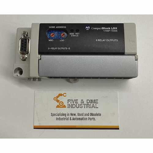 AllenBradley1790T0W6Ser.A6继电器紧凑型模块95960101